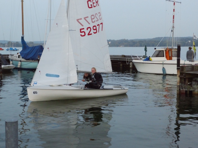 Wenig Wind im Hafen